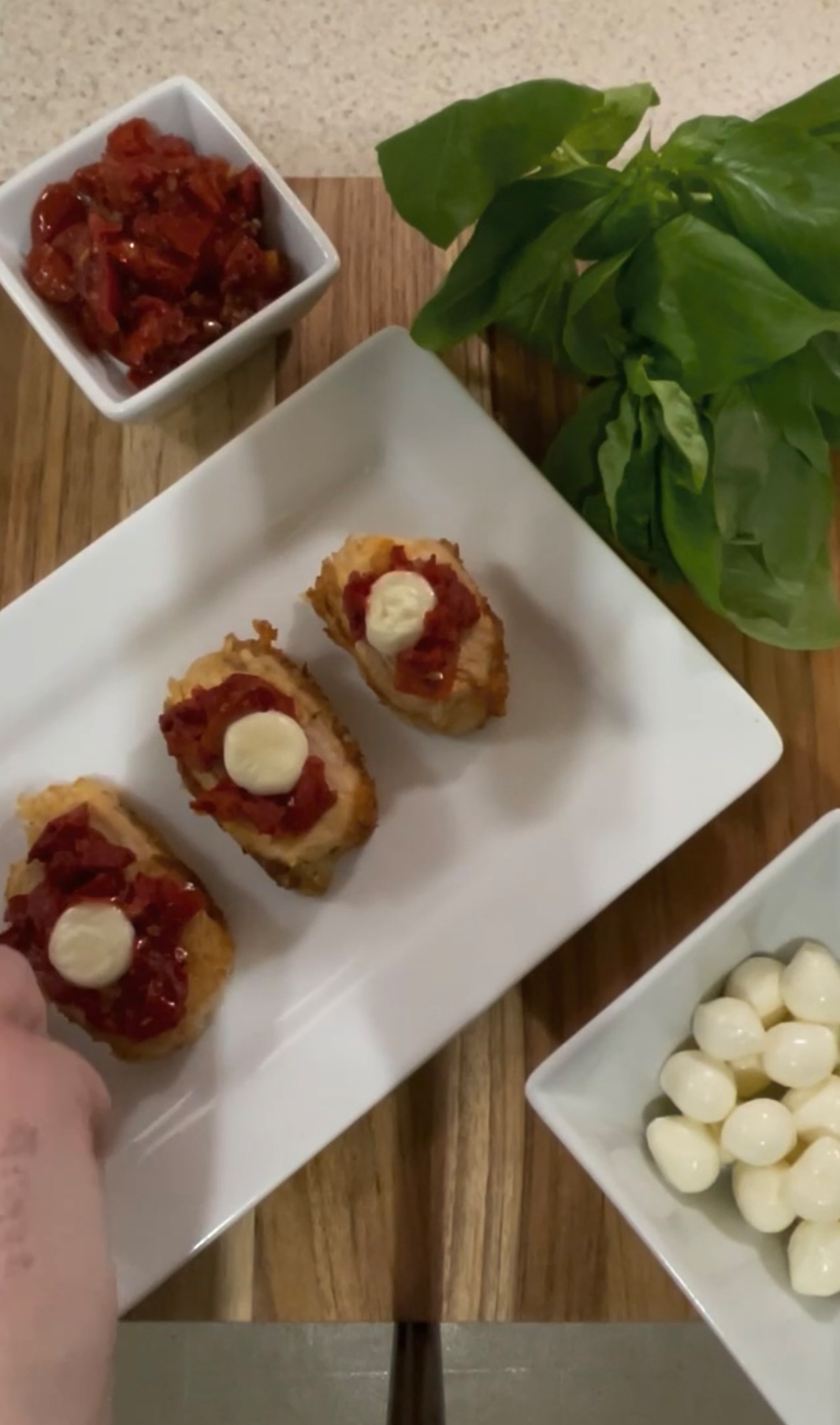 Bariatric Chicken Parmesan Bites